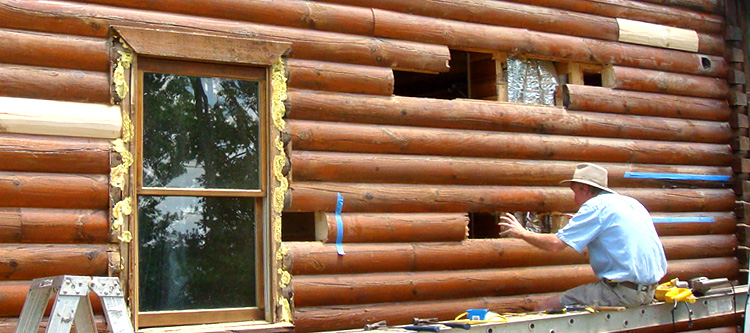 Log Home Repair Montgomery County, Kentucky